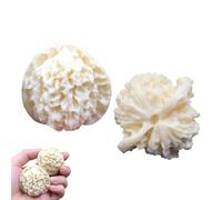 Hand Massage Ball - Chinese Walnut Relief Desk Toys | 2 Piece Stress Exercise Balls with Fruit Powder Resin, Compact 4.4cm Size for Men Dad Grandpa Travel Fitness Work Home Office Birthday Fathers Day