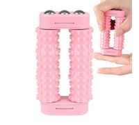Hand Massage Roller - Finger Massager Tool, 3,62x1,77x0,79 Inches Exercise Wrist Grip with Double Pressure Spheres, Deep Tissue Muscle Reliever, Portable Reflexology Device for Office