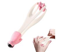 Hand Massage Roller, Manual Finger Massager, Cordless Relaxation Tool, 6.5x1.18 Inches Muscle Relief Rings, Stress Reduction, Ideal for Sports, Gym, Portable Massaging Device