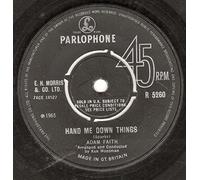 Hand Me Down Things - Adam Faith 7" 45
