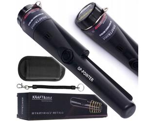 Hand-Metalldetektor Avec LED Étanche Pinpointer Appareil de Repérage Vibration