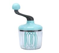 Hand Mixer with Detachable Handle | 4 Coaxial Rods for Efficient Whipping in 50 Seconds | Secure Grip Egg Beater for Cream/Mayonnaise/Protein | Pale Green, Simple to Maintain