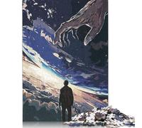Hand of Gods Poster Puzzle 1000 Pièces Educa Jouet en Bois Cadeau Unique Décoration Intérieure Jeu Éducatif Challenge Toy Adultes & Enfants des 14 Ans 1000pcs (75x50cm)