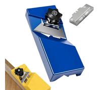 Hand Plane Gypsum Board Cutting Tool, Plasterboard Trimming Tool with Adjustable 45°/90° Angles, Portable Plasterboard Edge Trimming Deburring Tools for Plasterboards, Wood & DIY Woodworking (Blue)