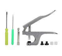 Hand Pliers Aluminum Installation Tools for Snap Button Leather Accessory Christmas Gifts