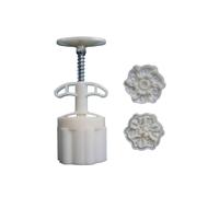 Hand Pressure Moon Cake Molds Flower Pattern Cookie Stamp Moon Cake Maker MidAutumn Festival making Cookie Pastries Tool