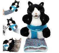 Hand Puppets for Cats, Cat Puppet Wrestler, Cat Hand Puppet for Cat PlayMarionnette à Main Interactive avec Rembourrage Robuste Jouet pour Interagir avec Les Chats (Une pièce à Vendre)