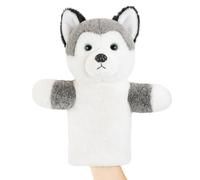Hand Puppets for Kids, Soft Plush Animal Dog Puppet, Interactive Puppet Toy