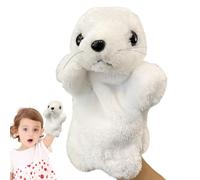 Hand Puppets, Sea Lion Plush Large Cute Hand Puppet & Soft Interactive Educational Toy, Multi Functional Comfort Design, Puppet Toy Category with Usage for Early Education Parent Child Play