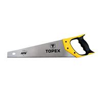 Hand saw 450mm,"Shark", 7TPI, 3 sides sharpened, hardened teeth, bimaterial handle