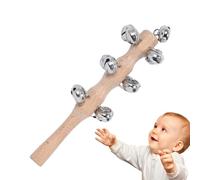 Hand Shaker Bells, General Jingle Bells | Instrument de musique percussion shaker hochet,Sleigh Jingler Bell Stick pour des concerts de danse d'anniversaire de performance sur scène