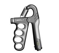 Hand Strength Training| Stainless Steel Spring Forearm Grip Strengthener | Forearm Strengthener Electronic Counter Grip Strengthen Trainer Non-Slip Gripper For Grip Strength Trainer Exerciser Finger