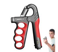 Hand Strength Training| Stainless Steel Spring Forearm Grip Strengthener | Forearm Strengthener Electronic Counter Grip Strengthen Trainer Non-Slip Gripper For Grip Strength Trainer Exerciser Finger