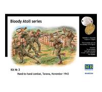 Hand-to-hand Tarawa, November 1943maquette Figurine Hand-to-hand Tarawa, Novembe