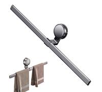 Hand Towel Rod for Small Spaces, Adjustable Suction Cup Towel Bar, Non-Drill Bathroom Towel Rack, Strong Suction Towel Bar Holder, 50x5.5x9 cm, Wall Mounted Towel Rack for Bathroom Kitchen