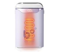 Hand Warmer - Aluminium Alloy Electric | Digital Display Hand Warmer with Light | Portable LED Lighted USB Warmers | Winter Heater Outdoor Gear for Hunting Commuting Sports Travel School Gym