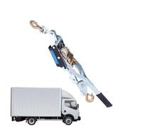 Hand Winch With Cable - Ratchet Tensioner Tool, Double Hook Cable Puller, Heavy Duty Pulling Device | Fence, Garden, Installation, Framing, Deck, Railing, Gate, Hardware, Outdoor, Construction, DIY