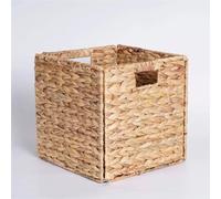 hand woven magazine holder Panier de rangement pliable