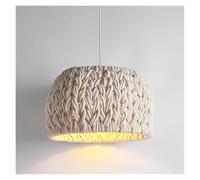 Hand Woven Pendant Light, Restaurant, Study, Attic, LED Pendant Light