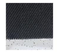 Hand Woven Speaker Cloth - Premium Personalised Grille Fabric for Audiophile Grade Sound Systems, Acoustically Transparent Vintage Cover(L0.5m W1.5m,Black)