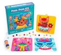Learning Resources Kit de Pompons, Jouet Mixte, Loisirs créatifs pour Enfants, kit réutilisable avec 16 activités, Plus de 1 000 pièces, dès 5 Ans