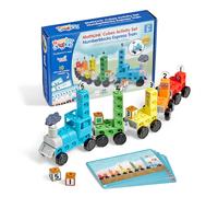 Hand2mind Numberblocks Express Train MathLink Cubes Ensemble d'activités d'apprentissage préscolaire Train Toy Blocs de comptage Jouets numérique