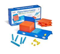 Hand2Mind Place Value Cadre avec base dix blocs Base 10 blocs Manipulants de mathmatiques ducatives Montessori Matriaux mathmatiques comptant