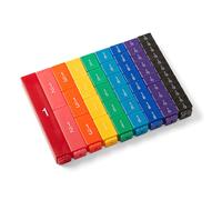 Hand2mind Rainbow Fraction Tower Cubes Fraction Equivalence Blocs mathematiques Montessori Materiaux mathematiques pour enfants Supplies pour les