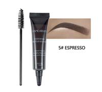 Handaiyan 6 Couleurs Teinture À Sourcils Teinte Imperméable Ensemble De Pinceaux De Maquillage Marron Rehausseur Sourcils Colorant Crème Maquillage Peinture Cosmétique - Type 05espresso Beige