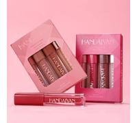 HANDAIYAN - Non Sticky Finish Liquid Lipstick Set - 3 Types Set C (1ml x 4pcs)