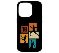 Handball 16e Anniversaire garçon 16 Ans Coque pour iPhone 14 Pro