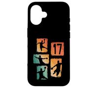 Handball 17e Anniversaire garçon 17 Ans Coque pour iPhone 16