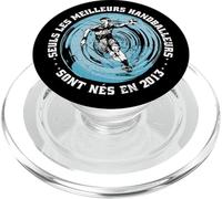 Handballeur Handball Anniversaire né en 2013 French Handball PopSockets PopGrip pour MagSafe