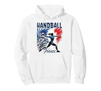 Handballeuse Supporter Français Coq Passion Handball Féminin Sweat à Capuche