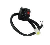 Handbar Switch Start Bouton De Commutation De Commande De Guidon De Commutateurs De Moto Gauche De 22mm Compatible Avec Le Clignotant De Phare Antibrouillard