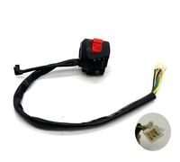 Handbar Switch Start Commutateurs Universels De Guidon Moto, 22mm, Avec Starter, Klaxon Phare, Clignotant, Démarrage Électrique, Bouton Commande