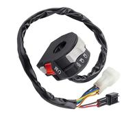 Handbar Switch Start Interrupteur De Commande De Guidon De Moto, 20mm, Compatible Avec Raptor350/660 Pour Grizzly350, Bouton Gauche, Clignotant Antibrouillard