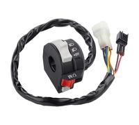 Handbar Switch Start Interrupteur De Commande De Guidon De Moto Compatible Avec Yamaha Pour Raptor 350 660R, Interrupteur Gauche De Démarrage Du Moteur, Phare De Course