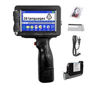 Handbediende slimme inkjetprinter, 25 langues 12.7mm QR Bar Lot Code Date Numéro Logo Plastique Bois Métal Jet TIJ Jet D'encre À Séchage Rapide Portable Imprimante De Poche pour l'industrie des étique
