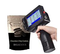 Handbediende slimme inkjetprinter, Imprimante à jet d'encre portable Portable Date de Production Étiquette de code à barres Machine de codage Numéro de lot QR Séchage rapide permanent pour l'industrie