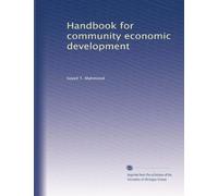 Handbook for community economic development