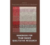 Handbook for Team-based Qualitative Research Greg Guest (Auteur)