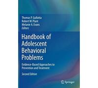 Handbook Of Adolescent Behavioral Problems
