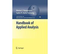 Handbook Of Applied Analysis