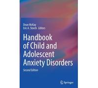 Handbook Of Child And Adolescent Anxiety Disorders