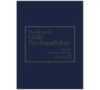 Handbook Of Child Psychopathology