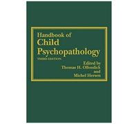 Handbook Of Child Psychopathology