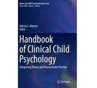 Handbook Of Clinical Child Psychology
