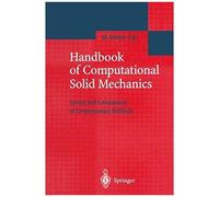 Handbook Of Computational Solid Mechanics