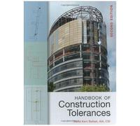 Handbook Of Construction Tolerances